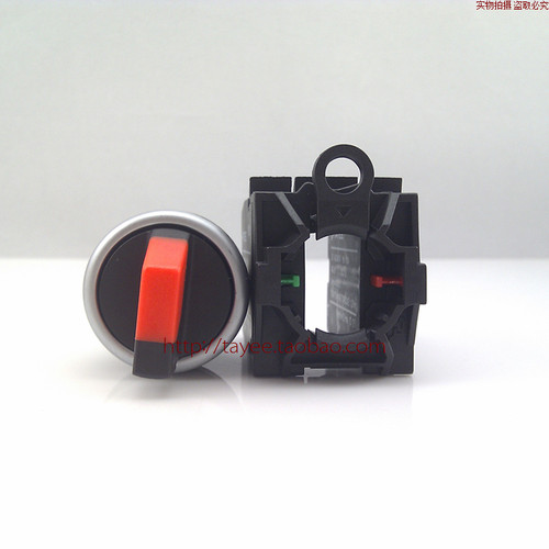 tayee三位旋钮选择开关22mm上海天逸LA42X3-20/11三档开关按钮 - 图3