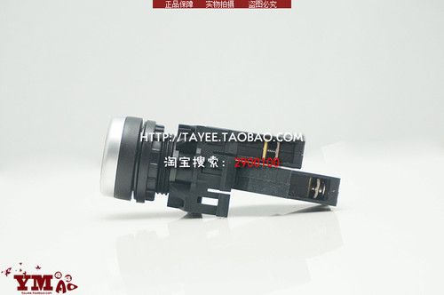 tayee上海天逸22mm自锁按钮LA42PSD-10/01交替按钮带灯24v 220v - 图0