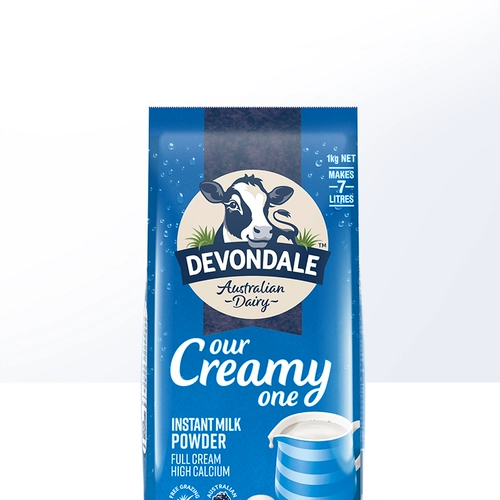 Австралия импортировал Девдоле Дюн, все -фат с высоким содержанием кальчайного порошка молодежное молодежное молочное молоко порошок для детей завтрак