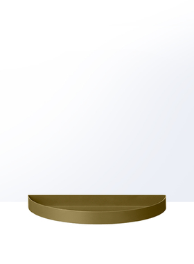 【自营】丹麦AYTM北欧风格托盘1/2圆托盘小号—咸菜绿桌面摆件