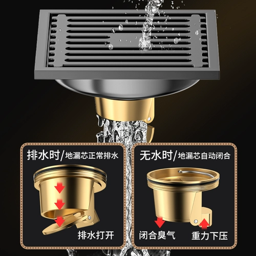 Glimer Grey Ground Leating All -Copper Device Device Want Want Deap Long Strip Скрытая стиральная машина для ванной комнаты Universal