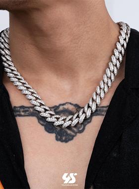 YBSk金古巴链男女嘻哈项链