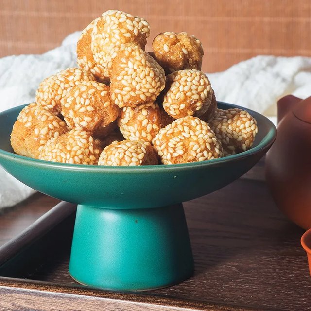 Laoxiangzhai Open Smiling Ball Chenghuang Temple Traditional Pastry