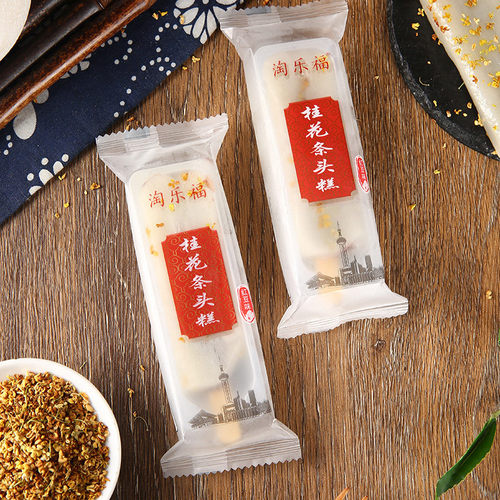淘乐福桂花条头糕糯叽叽上海特产红豆麻薯零食传统糕点好吃的点心 - 图2