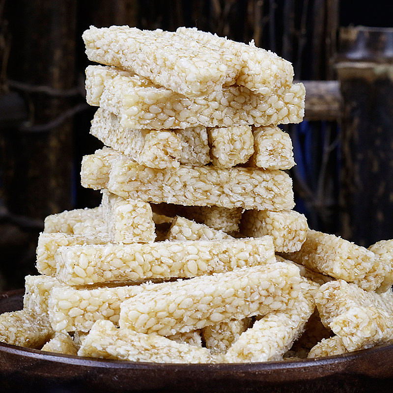 湖北武穴特产美雅白芝麻条黑芝麻片传统糕点点心休闲零食小吃甜点,淘宝优惠券,粉丝福利购,淘宝优惠卷