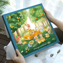 Photo album This commemorative album Diy baby grows paste Home version Large capacity handmade 6 inches to make a movie set