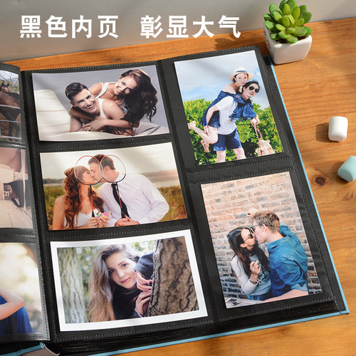 相册本影集5寸6寸大容量插页diy相册自制儿童家庭宝宝成长纪录册 - 图1