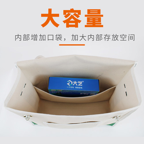 6*6超结实帆布工具包7号加厚维修电工包单肩安装空调专用木工耐磨 - 图1