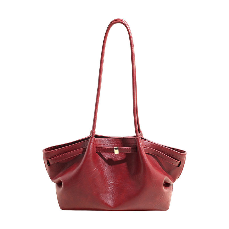 跨境复古大容量托特包包女2026新款韩版时尚通勤百搭单肩斜挎女包,淘宝优惠券,粉丝福利购,淘宝优惠卷