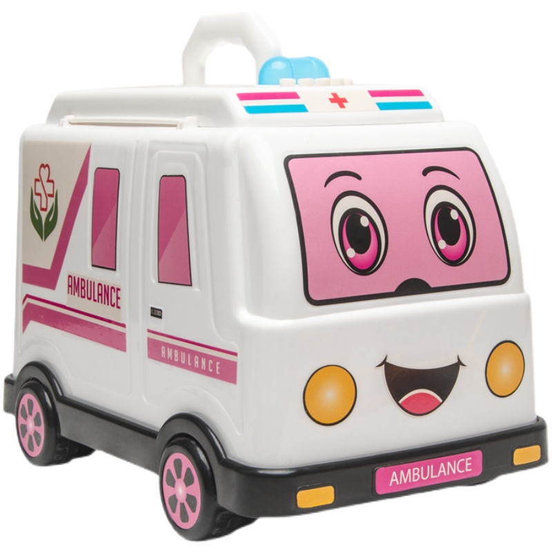 儿童医生救护车玩具套装女孩过家家仿真护士打针听诊器医疗工具箱
