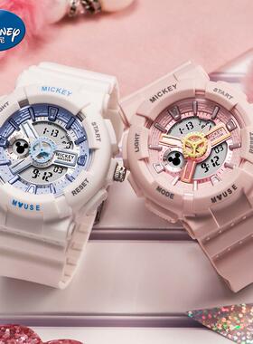 手表女学生运动潮流防初中可爱少女独角兽高中学生电子表