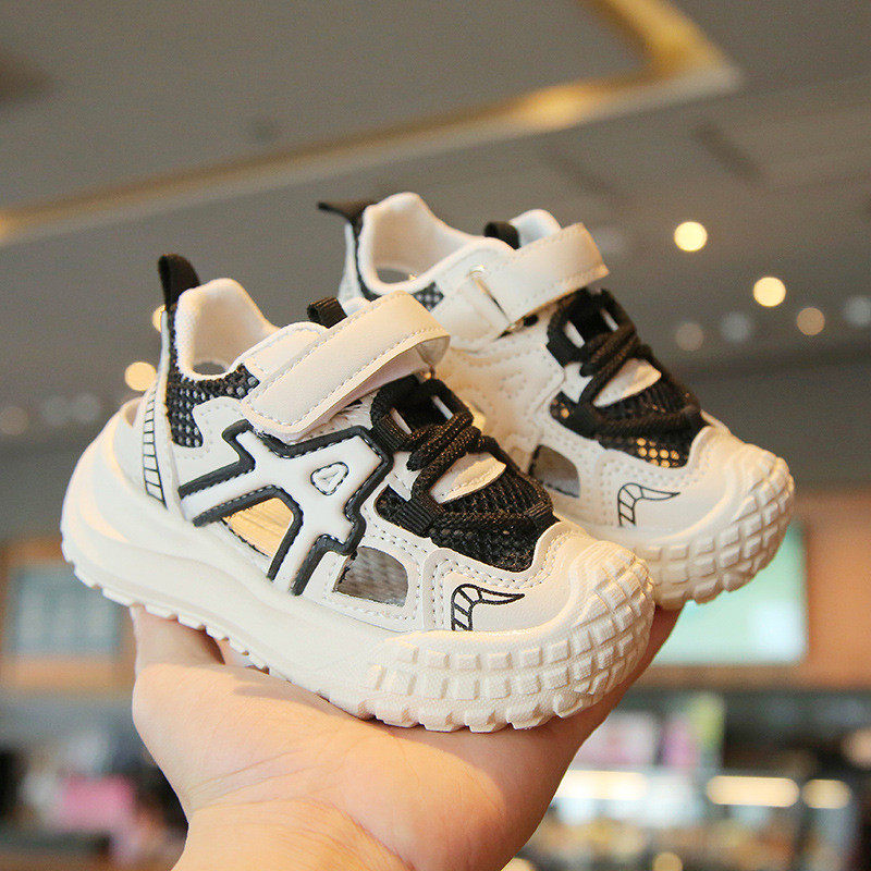 夏季新款儿童凉鞋男女童网布透气镂空时尚轻便户外休闲鞋,淘宝优惠券,粉丝福利购,淘宝优惠卷