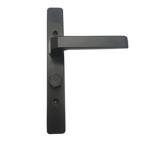 黑色极窄边门框阳台卫生间浴室门锁厨房洗手间厕所单舌执手无钥匙 - 图3