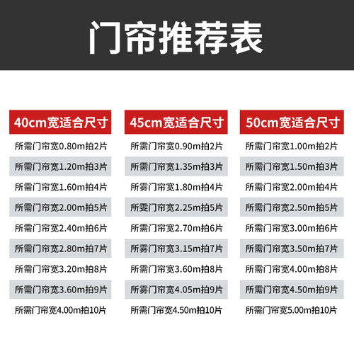 门帘隔断帘店铺商用空调帘防冷气磁吸透明挡风防风pvc塑料软门帘 - 图1