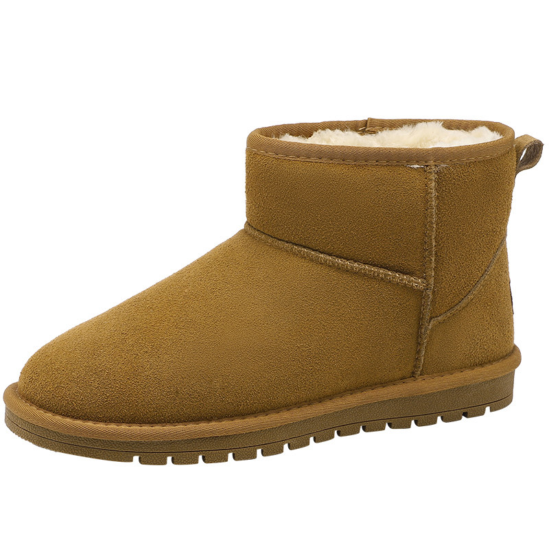 回力雪地靴男加绒加厚2025冬季新款棉鞋皮毛一体保暖男士面包靴子,淘宝优惠券,粉丝福利购,淘宝优惠卷