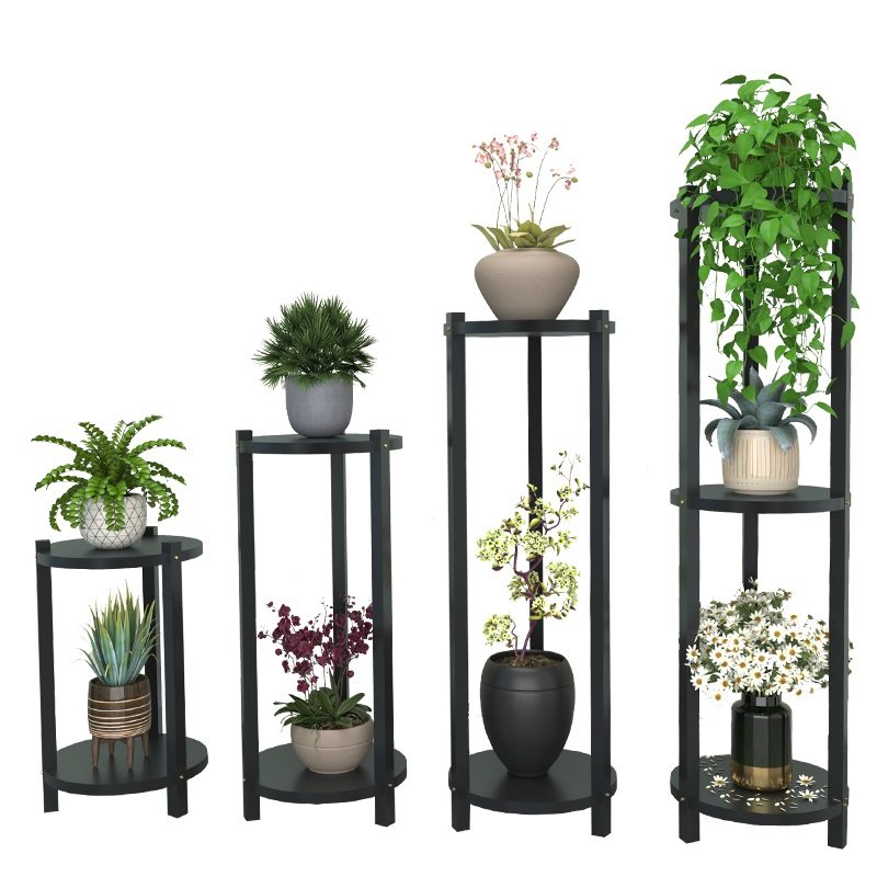 室内铁艺花架子客厅落地组合圆形花台阳台绿萝吊兰植物花盆置物架,淘宝优惠券,粉丝福利购,淘宝优惠卷
