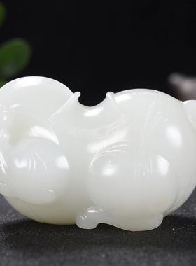 和田玉私人定制苏工手工雕刻