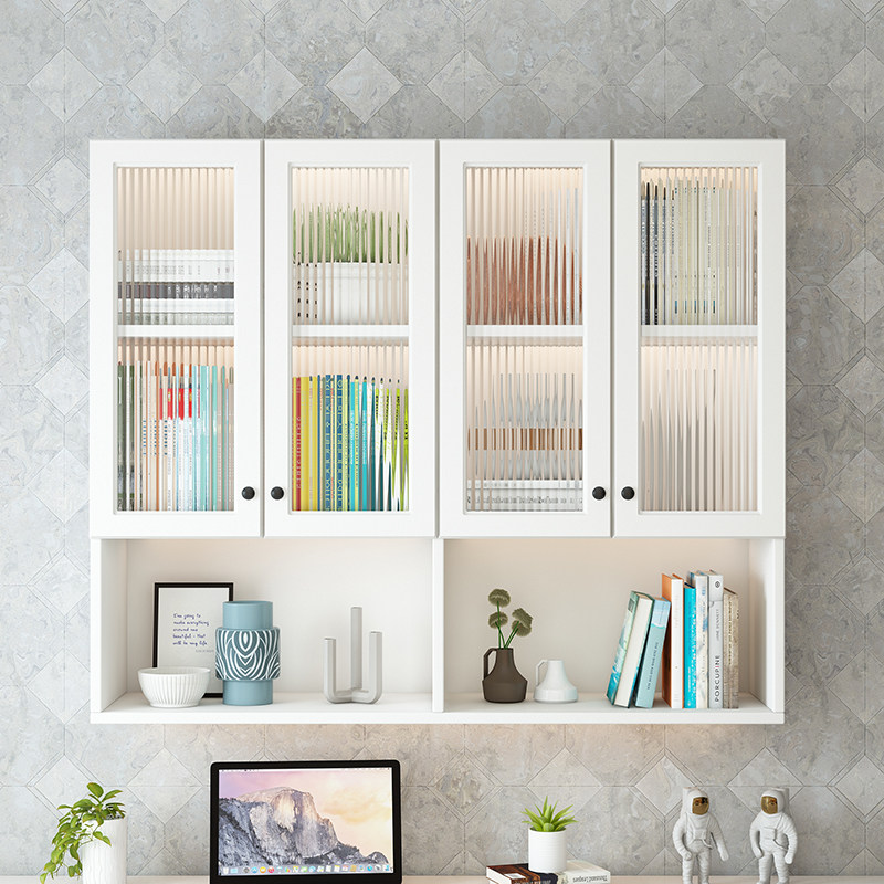 厨房吊柜挂墙式阳台墙上置物柜子卧室餐厅壁橱卫生间储物柜墙书架,淘宝优惠券,粉丝福利购,淘宝优惠卷