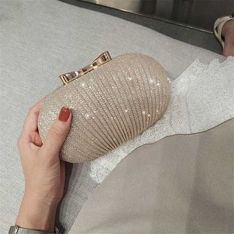 Evening Clutch party Bag Women Bags Wedding Shiny Handbags - 图1