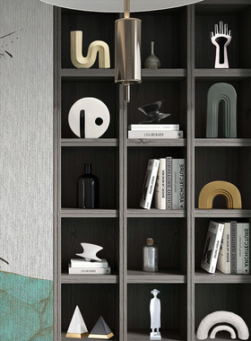 豪布斯卡树脂现代简约家居酒柜