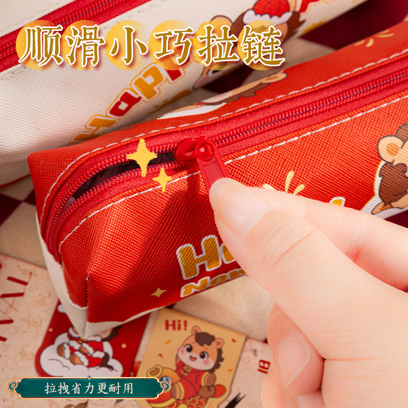 卡通新年小马笔袋铅笔盒女生小学生女童笔袋幼儿园小礼物定制批发,淘宝优惠券,粉丝福利购,淘宝优惠卷