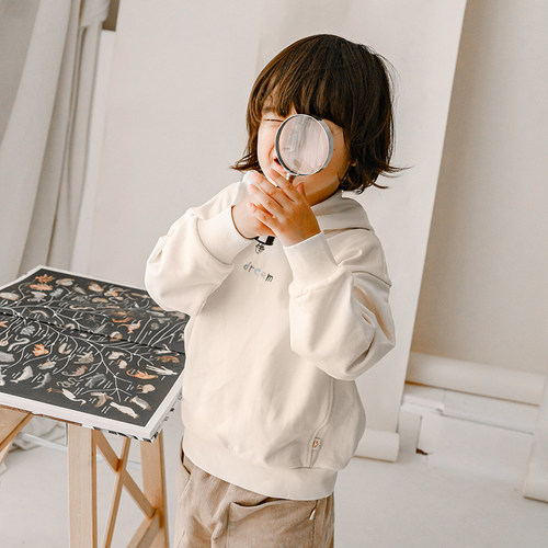 Petite Revery加拿大小云朵童装儿童长袖卫衣打底衫女童男童春秋 - 图1