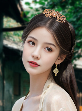 头饰发簪汉服少女儿童古装配饰
