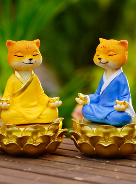 黄鼠狼黄大仙供桌面摆件