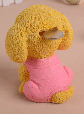 可爱风儿童小孩硬币树脂存钱罐