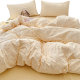 2025 new pure cotton fresh floral four-piece set