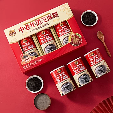 金日禾野五谷蛋白粉中老年营养早餐冲饮[12元优惠券]-寻折猪