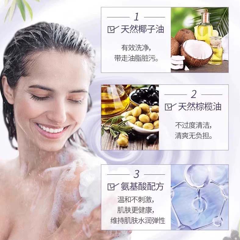 台湾nice耐斯澎澎沐浴露女72小时持久留香成人香水氛沐浴乳液男士 - 图3