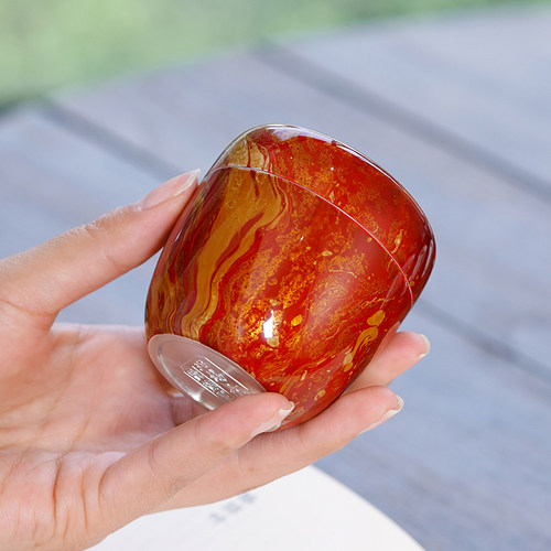 斑锡龙便携锡罐纯锡茶叶罐小号旅行外出随身携带密封储茶罐 - 图3