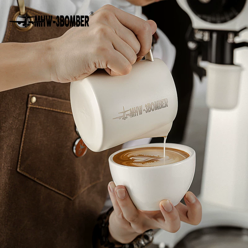 Кофейный цилиндр MHW-3BOMBER Bomber GT Latte Art цилиндр с окном 5.0 наконечник 3.0 турбо молочный цилиндр и пенка для молока cup
