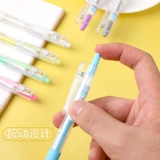 Японская металлическая розовая ручка-роллер, планировщик, 0.5мм