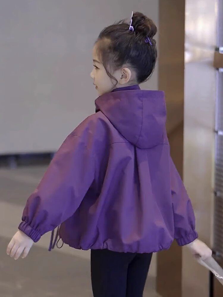 前程纸样女童冲锋衣服装儿童休闲带帽外套童装样板裁剪图纸761,淘宝优惠券,粉丝福利购,淘宝优惠卷