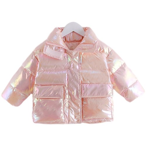 前程纸样幻彩立领羽绒服纸样女童加厚面包服外套裁剪图纸样板456 - 图3