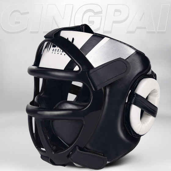 Jingpai mask helmet boxing Sanda head protector for adults
