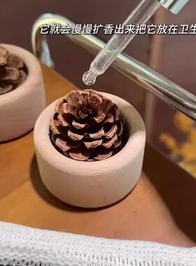 无火香薰2025新款黑胡桃木扩香木
