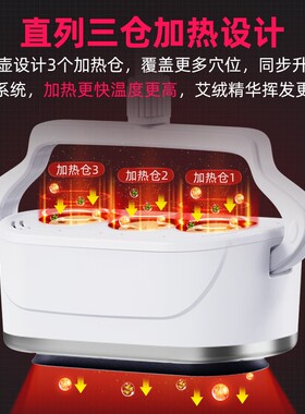 艾灸熏蒸仪全身家用艾灸仪器美容院专用悬灸仪无烟艾灸器具一体机