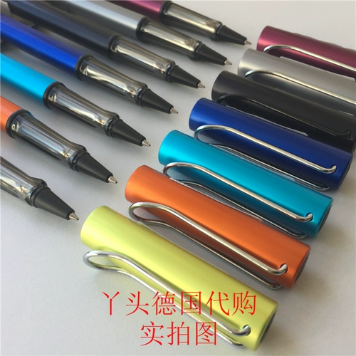 Германия оригинальная звезда Lingmei Lamy Al-Strong Series Series Bead Bead Pendature, светло-зеленый золотой оранжевый пятно