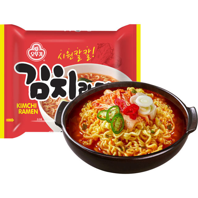 Tumbler Korean imported instant kimchi ramen 120g