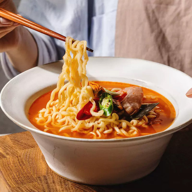 Nongshim instant noodles triple spicy Korean