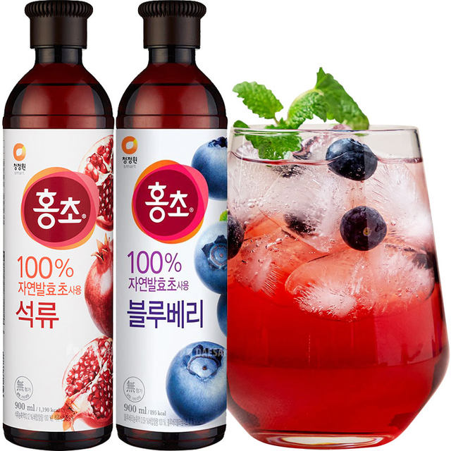 Qingjingyuan Korean imported pomegranate red vinegar concentrated juice