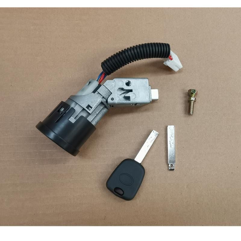 适配汉唐Q3 Q3E Q5 Q5K Q7电动汽车点火锁点火开关锁芯全车锁配件 - 图3