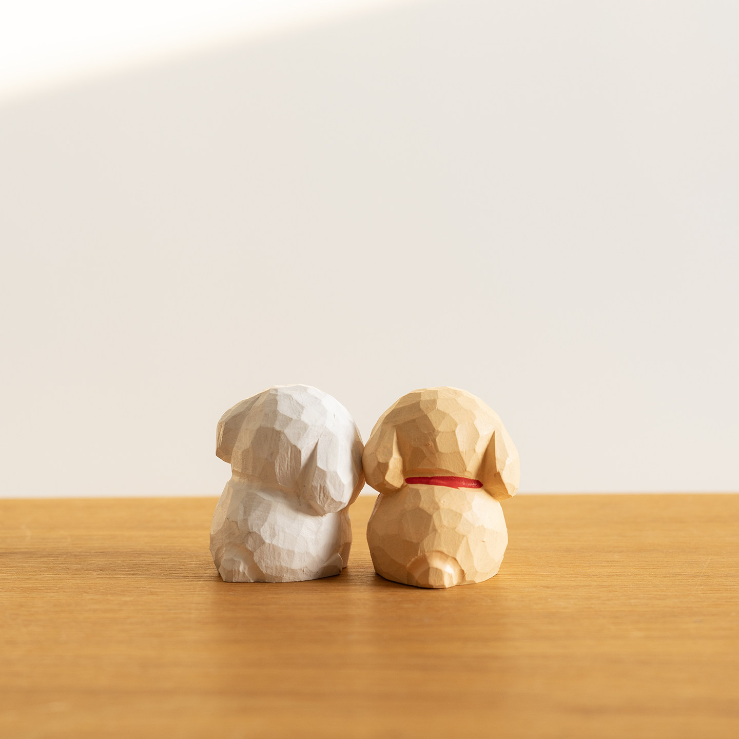 我俩天下第一好！线条小狗可爱治愈卡通工位电脑桌面装饰品摆件,淘宝优惠券,粉丝福利购,淘宝优惠卷