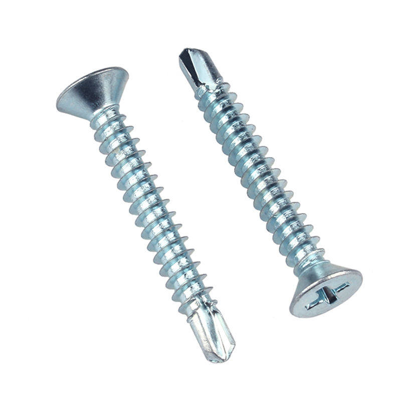 十字平头自攻自钻螺丝蓝白锌沉头钻尾自攻螺丝钉燕尾自攻螺钉M4.2,淘宝优惠券,粉丝福利购,淘宝优惠卷