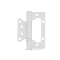 White 4 inch thickened 304 stainless steel primary-secondary hinge free of notch silent bearing house wood door loose leaf hinge