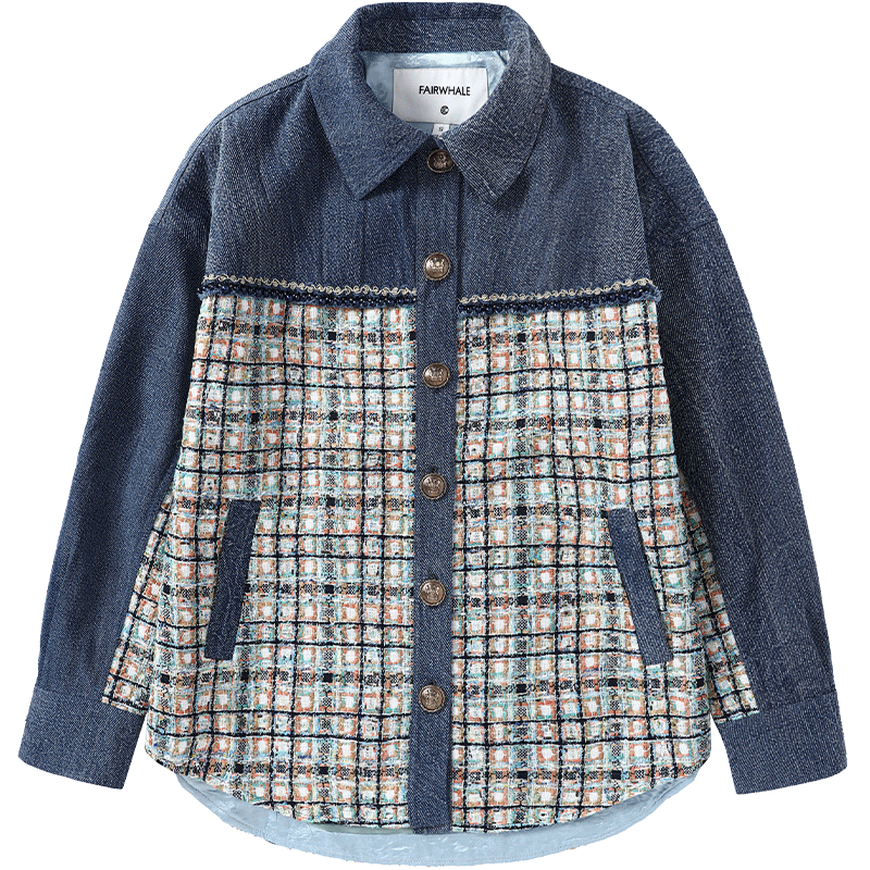 马克华菲女装2020秋新品小香风复古 马克华菲女装短外套