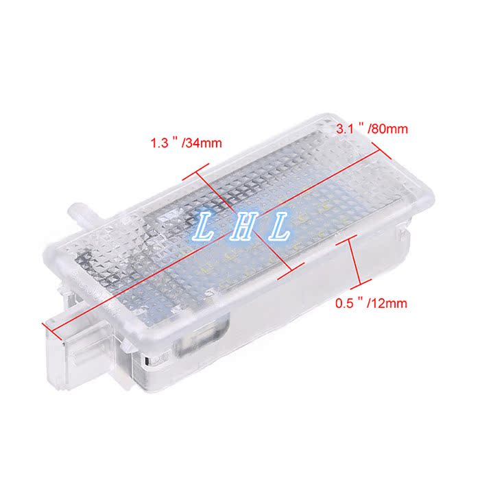 迷你MINI宝马R50R52R53R55R56R57R60专用车解码led副驾驶手套箱灯 - 图1